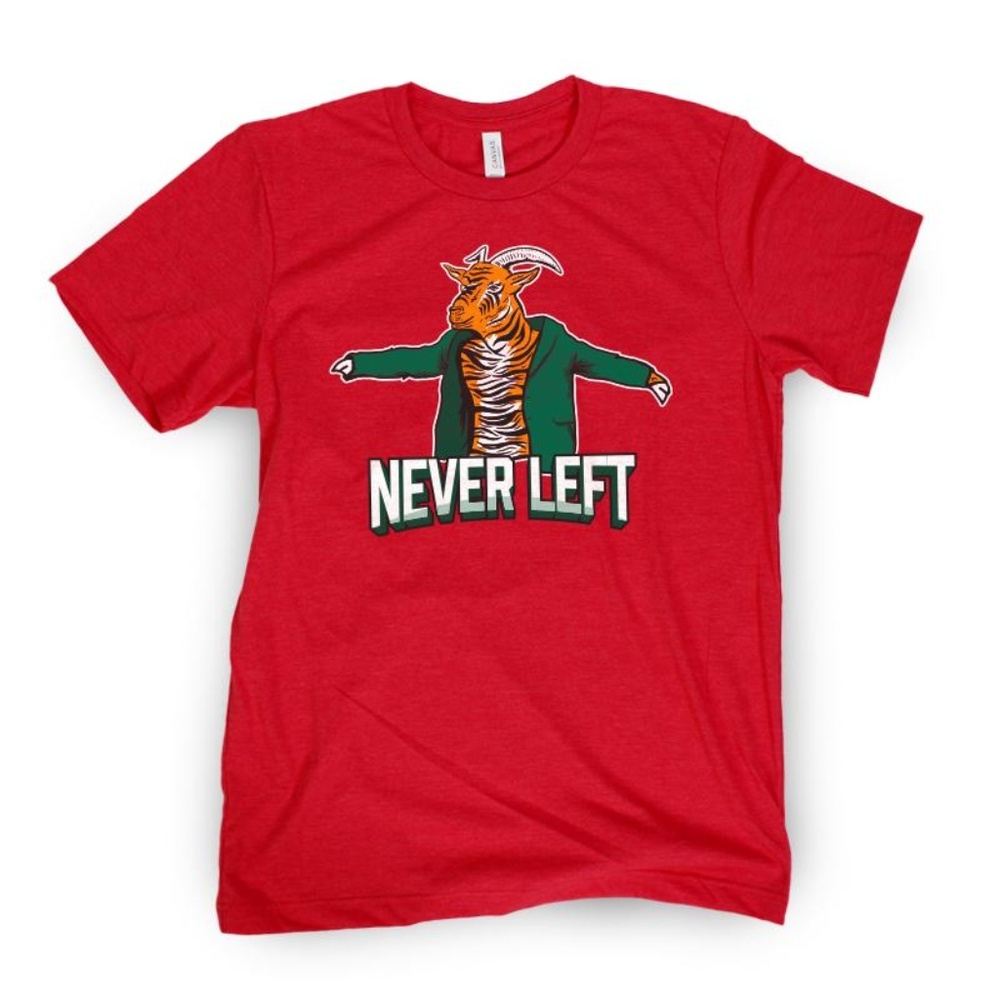 Tiger Woods "Never Left" TigerGoat Masters T-Shirt
